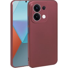 Ankayan Teknoloji Redmi 15C Kılıf Zore Premier Silikon Kapak - Mürdüm