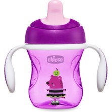 Chicco Yarı Yumuşak Uçlu Alıştırma Bardağı 6 Ay+ Erkek