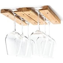 Fox Run 5025 Wine Cam Çatı, Under Dolap Askısı Holder Storage Organizer