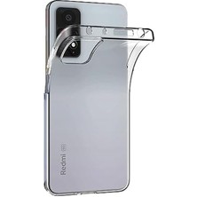 12 Pro 4g ile Uyumlu Kapak 1mm Süper Silikon Şeffaf Kılıf