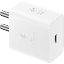 15 Watt USB Type-C Hızlı Şarj Adaptörü, Şarj Cihazı, Beyaz