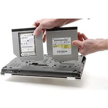 Harddisk Kutusu 9.5mm Slim Kızak Caddy Laptop DVD To SSD HDD Sata 4716