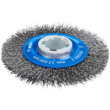 Professional Cam Fırçası, Dalgalı Tel Clean (Metal Için, X-Lock, Ø 115 Mm, Tel Kalınlığı 0,3 Mm)