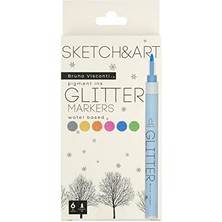 &art Simli Marker Seti (6 Renk)