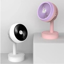 Masa Fanı, Portatif Fan, Şarjlı Masa ve El Fan Taşınabilir Şarjlı Edilebilir Mini El Fan VK-YS898812 SKY-1908789997