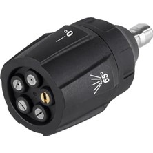 Basınçlı Yıkama Makinesi Başlığı, 5'te 1 Hızlı Değişim Basınçlı Yıkama Nozulu, 1/4 Inç Hızlı Bağlantılı Ayarlanabilir Yıkama Ucu, Yüksek Basınçlı Yıkama Makineleri Için Nozul Uçları