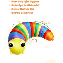 Giderici Tırtıl - Sök Tak Eğlenceli, ve Anksiyete Giderici Tırtıl Oyuncağı