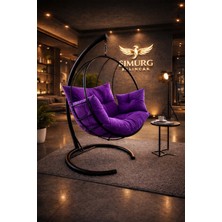 Simurg Salıncak ve Design Xl Damla Salıncak - Büyük Boy Bahçe Balkon Salıncağı