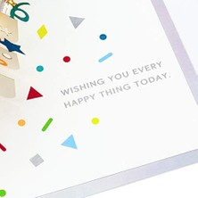 Wonder Pop Up Doğum Günü Kartı (Happy Birthday)