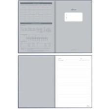 Ofis Defter Çizgili Kahve