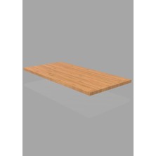 Rafburada 20X30 cm Bambu Ahşap Raf - Suntalam Tekli Raf