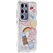 Samsung Galaxy S23 Ultra Kılıf Reflexion Desenli Kapak - Desen 4