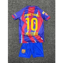 Rodak Spor Lamine Yamal 10 Barcelona Şortlu Çocuk Yeni Sezon Forması