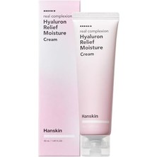 Hanskin Hyaluron Relief Cream-Rahatlatıcı Nemlendirici Krem-Hyaluronik Asit ile Fermente Edildi 50ML