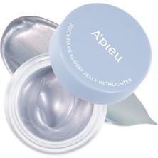 Islak ve Doğal Görünümlü Jel Aydınlatıcı  Juicy Pang Glossy J Highlighter No:5 Mermaid