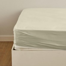 Fitted Tek Kişilik Çarşaf Adaçayı 100X200+30 cm