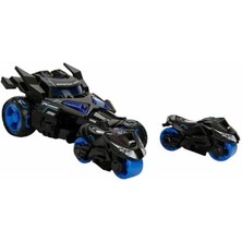 Maxx Wheels Motosiklet Fırlatıcılı Sesli ve Işıklı Araba - Kırmızı