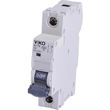 6VTB-1C06 Otomatik Sigorta 6ka C Tipi 1 Kutup 06A