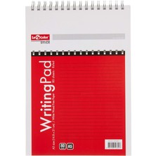 Lé 2012025/1 Pad Yumuşak Kapak, 1.hamur Kağıt Spiralli Bloknot, Beyaz