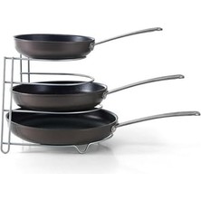 Canyon-4 Katlı Tava Rafı Polytherm Kaplama Gri