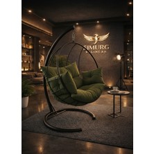Simurg Salıncak ve Design Xl Damla Salıncak - Büyük Boy Bahçe Balkon Salıncağı