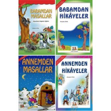 Uysal Yayınevi İlkokul (1.2.3.4.Sınıf) Eğitici ve Eğlenceli Okuma Kitabı Hikaye ve Masal Seti (4 Kitap)