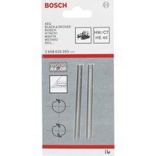 - Planya Bıçağı Düz Sert Metal 40ᵒ 2'li