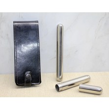 Deri Kılıflı Ikili Paslanmaz Çelik  Tüpü ALK3890