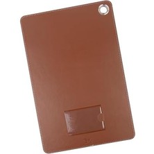 2k Kapaksız Sekreterlik Mıknatıslı Sanatsal Çizim A4 Art Clip Board Vegan 23,5X35,5 Cm. Taba