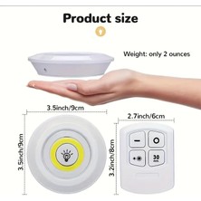 Life 3 Adet Uzaktan Kumandalı Kablosuz LED Aydınlatma MIT1101