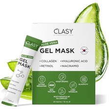 Aloe Vera Jel Maske – Organik Aloe Jel ile Yüz ve Cilt Bakımı – Güneş Yanığına Karşı Ferahlatıcı Maske – Seyahat Boyu Nemlendirici, 10 Ml.