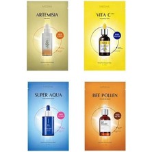 10 Farklı Hyalüronik Asit Kompleksi Içeren Nemlendirici Yaprak Maske Super Aqua Ampoule Mask