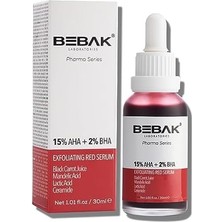 Bebak Pharma Serisi Peeling Kırmızı Serum 30 ml