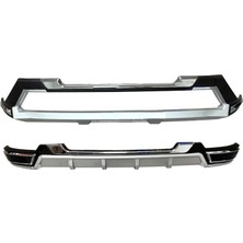 Hyundai Bayon Makyajlı 2025 Üzeri Ön Arka Tampon Koruma Difüzör Seti