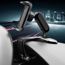 Direksiyon Önü Torpido Üzeri Araç Telefon Tutucu Güneşlik Dikiz Aynası Araç Tutucu 360 Dönerli