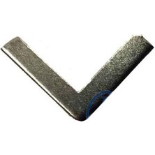 EkoAlışverişDünyam Kitap, Kapak, Menü, Albüm Köşesi, Orta - 18X32MM, Nikel, 20 Adet