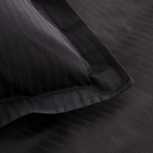 Uniq %100 Pamuk Çift Kişilik Nevresim Takımı Siyah