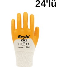 Beybi Kn2 Pamuk Nitril Eldiven 24'lü Paket