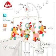 Müzik Mobil - Sevimli Hayvanlı Bebek Uyku Yardımı - Bebek Mobil Müzik Kutusu Melodi - 0-5 Ay Arası Bebekler Için Müzik Mobil Bebek Yatağı Oyuncak