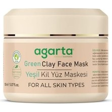 Agarta Doğal Yeşil Kil Maskesi 150 ml