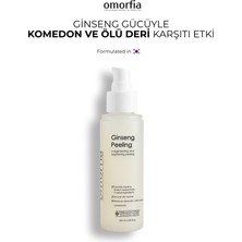 Omorfia Kırmızı Kore Ginseng Özlü Anında Ölü Derilerden Arındıran, Yenileyici Aydınlatıcı Peeling 100 ml