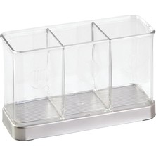 67280ES Tezgah Üstü Akrilik Kaşıklık,çelik Tabanlı