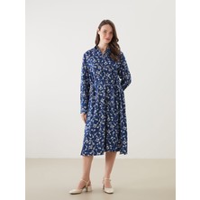 Lc Waikiki Yeni Sezon Çiçekli Gömlek Elbise