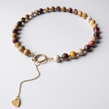 THEIA GemWorks Valora - Mokait Jasper & Hematit Kolye