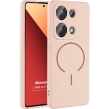 Microsonic Xiaomi Poco M6 Pro 4g Kılıf Zeno Magsafe Rose Gold