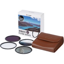 7ARTISANS Filtre 77MM Manyetik 3 In 1 Combo CPL+ND1000+GND0.9+FILTRE Çantası