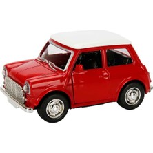 Maxx Wheels Sesli ve Işıklı Model Arabalar 9,5 Cm. - Kırmızı-Valkswagen