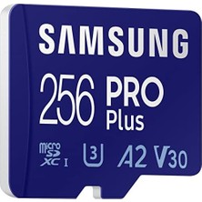 Samsung Pro Plus Microsd Hafıza Kartı, 256 Gb, Siyah