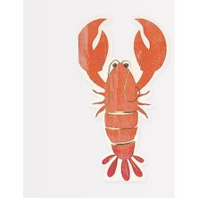 - Lobster Napkins - Istakoz Peçeteler - 16'lı