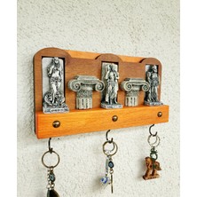 Gökçen Hobi Zeus Athena Afrodit Mitolojik Yunan Tanrıları Anahtar Askısı